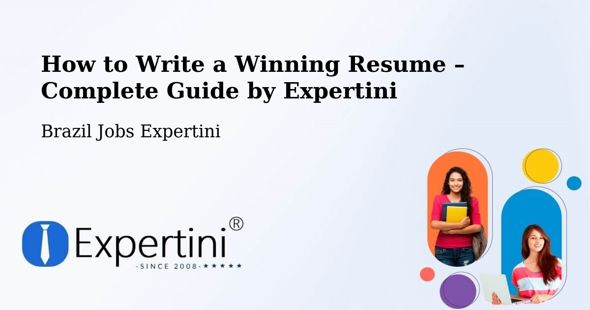 Resume Writing Guide for Job Seekers – Teresina - Teresina, Brazil Jobs Expertini